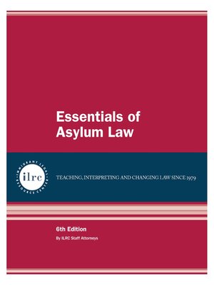 cover image of Essentials of Asylum Law - 6th Ed. (2023)